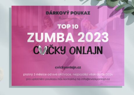 Dárkový poukaz TOP10 Zumba