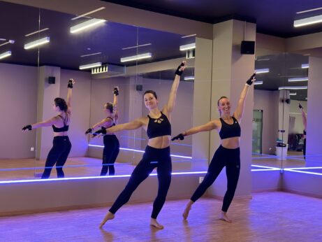 Piloxing s Adélkou a Terkou